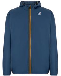 K-Way - Le Vrai 4.0 Claude Hooded Jacket - Lyst