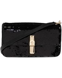 Furla - Small Iride Sequin Embellished Turn-Lock Shoulder Bag - Lyst