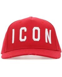 DSquared² - Baseballkappe Mit "Icon"-Stickerei - Lyst