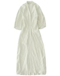 Studio Nicholson - Midi Yosha Banana-Curve Dress - Lyst