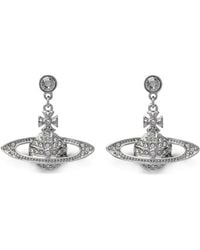 Vivienne Westwood - Mini Bas Relief Drop Earrings - Lyst