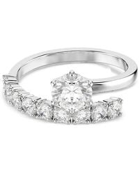 Swarovski - Bague Sertie De Cristaux - Lyst