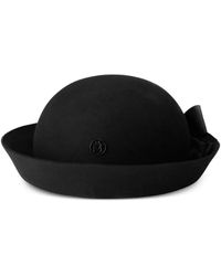 Maison Michel - Tim Bow-Detail Hat - Lyst