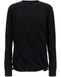 Rick Owens - Jumbo Double Ls T Twisted-Effect T-Shirt - Lyst