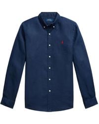 Polo Ralph Lauren - Long-Sleeve Linen Shirt - Lyst