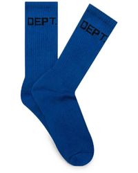 GALLERY DEPT. - Logo-Print Ribbed Socks - Lyst
