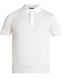 Tom Ford - Fine-knit Cotton Polo Shirt - Lyst