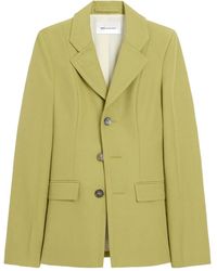 Ami Paris - New Wool Single Breasted Fitted Jacket - Lyst