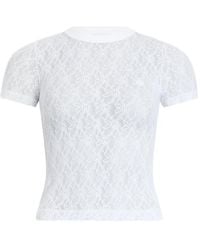 Patou - Lace T-Shirt - Lyst