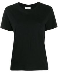 Saint Laurent - Slim Short-sleeved T-shirt - Lyst