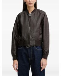 AllSaints - Orten Bomberjack Met Rits - Lyst