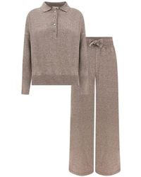 Paul & Shark - Knitted Polo Shirt And Track Pants Set - Lyst