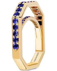 Goshwara - Sapphire Square Ring - Lyst