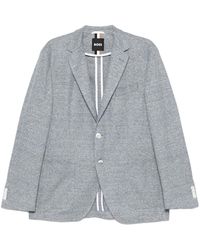 BOSS - Patterned Blazer - Lyst