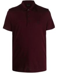 Billionaire - Logo-Print Cotton Polo Shirt - Lyst