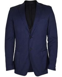 Prada - Chaqueta De Algodón Con Botones - Lyst