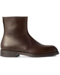 Lemaire - Zipped Ankle Boots - Lyst