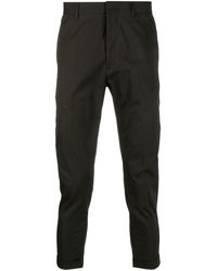 Low Brand - Mid-rise Tapered Trousers - Lyst