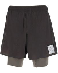 Satisfy - Bermudas Techsilk A Capas - Lyst