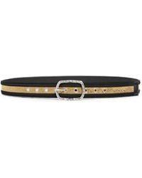 Ann Demeulemeester - Regimental Jacquard Belt - Lyst