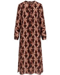 One Season - Long Genie Graphic-Print Maxi Dress - Lyst