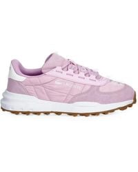 Lacoste - Elite Active Evo Quilted-Effect Suede-Trim Sneakers - Lyst