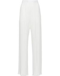 Lanvin - Pleated Trousers - Lyst