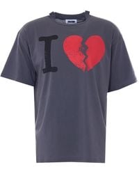 Magliano - Graphic-Print Distressed T-Shirt - Lyst
