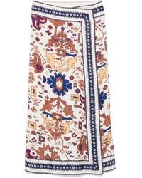 Ba&sh - Varper Midi Skirt - Lyst