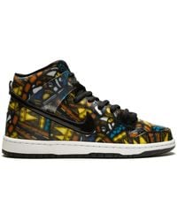 Nike - X Concepts 'Dunk Hi Pro Sb Concepts Stained Glass Special Box' Sneakers - Lyst