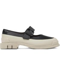 Camper - Bailarinas Pix de piel con hebilla - Lyst