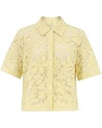 Jonathan Simkhai - Annaelle Lace Shirt - Lyst