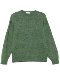 Kangra - Crew-Neck Ribbed-Trim Sweater - Lyst