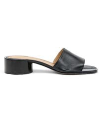 Maison Margiela - 30Mm Tabi-Toe Leather Sandals - Lyst