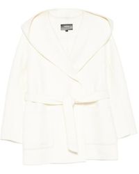 Mackage - Belted Hooded Coat - Lyst