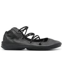 Camper - Right Nina Lace-Up Ballerina Shoes - Lyst