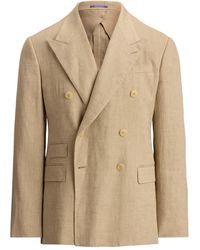 Ralph Lauren - Blazer À Boutonnière Croisée - Lyst