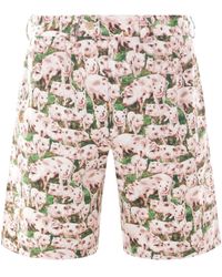 Bless - Printed Shorts - Lyst