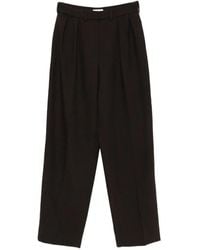 Magda Butrym - Pleated Tailored Trousers - Lyst