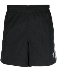 adidas - Shorts Da Corsa Con Dettaglio A Righe - Lyst