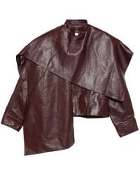 DUCIE - Naomi Leather Jacket - Lyst