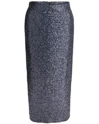 Semler - Sequinned Pencil Skirt - Lyst