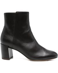 Agl Attilio Giusti Leombruni - 60Mm Block-Heel Leather Boots - Lyst