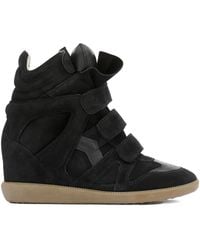 Isabel Marant - Bekett Leather Sneakers - Lyst