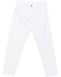 Canali - Button-Fastening Straight-Leg Jeans - Lyst