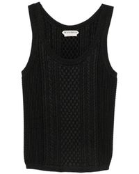 JW Anderson - Cable-Knit Sleeveless Top - Lyst