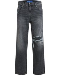 Karl Lagerfeld - Jeans Mit Logo-Patch - Lyst