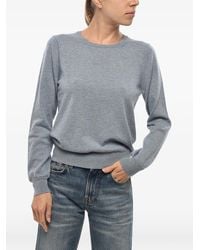 Malo - Crew-Neck Long-Sleeve Sweater - Lyst