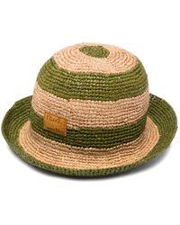 Paul Smith - Striped Raffia Hat - Lyst