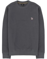 Paul Smith - Logo-Embroidered Cotton Sweatshirt - Lyst